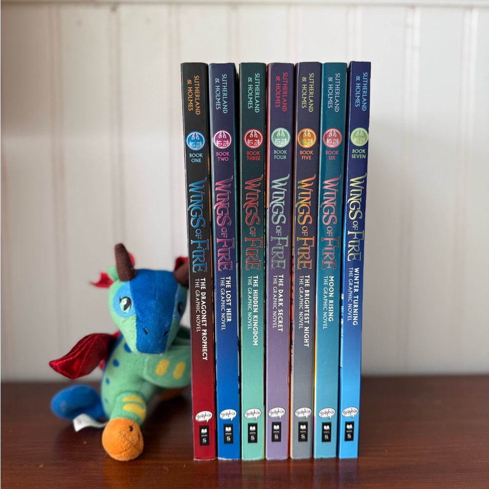 Wings of Fire Book Set #1-7 with Signed Copy